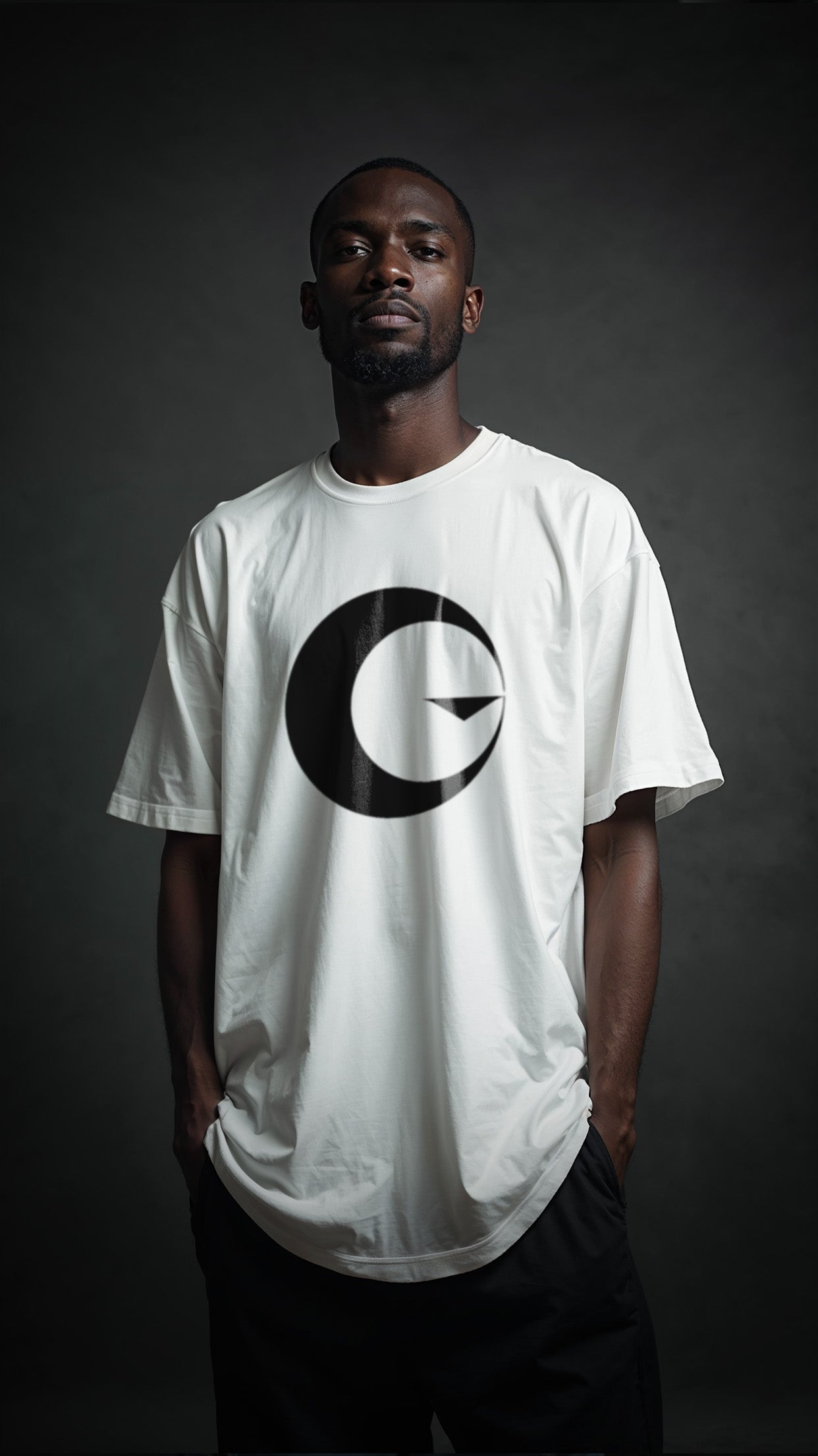 T-shirt Blanc - Logo G classic UNISEXE