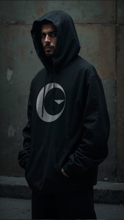 sweat LE CLASSIC big G (UNISEXE BLACK hoodie)