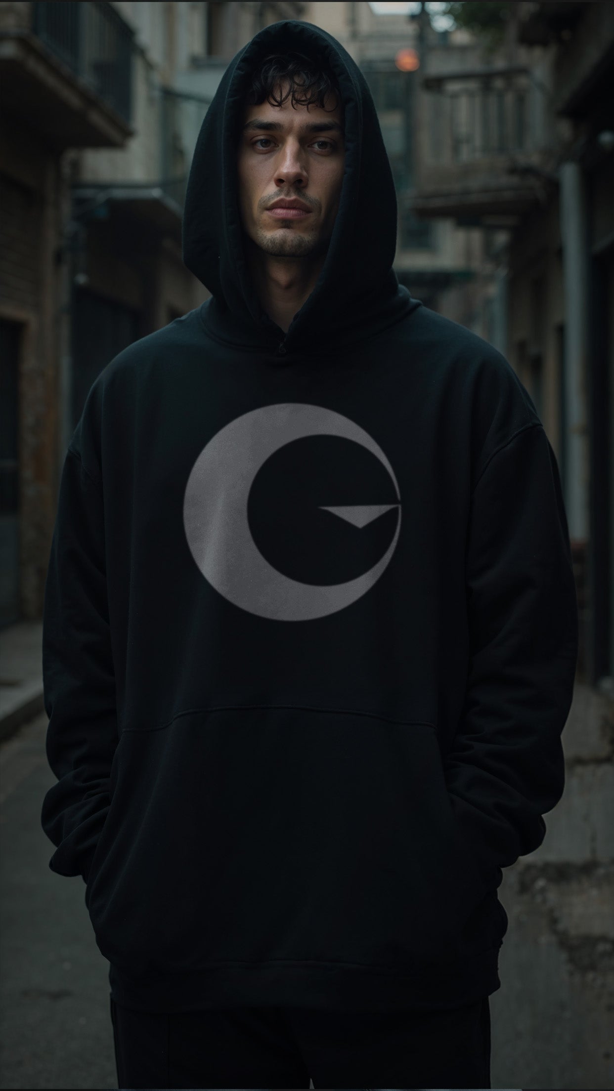 sweat LE CLASSIC big G (UNISEXE BLACK hoodie)