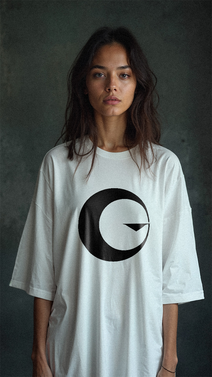 T-shirt Blanc - Logo G classic UNISEXE