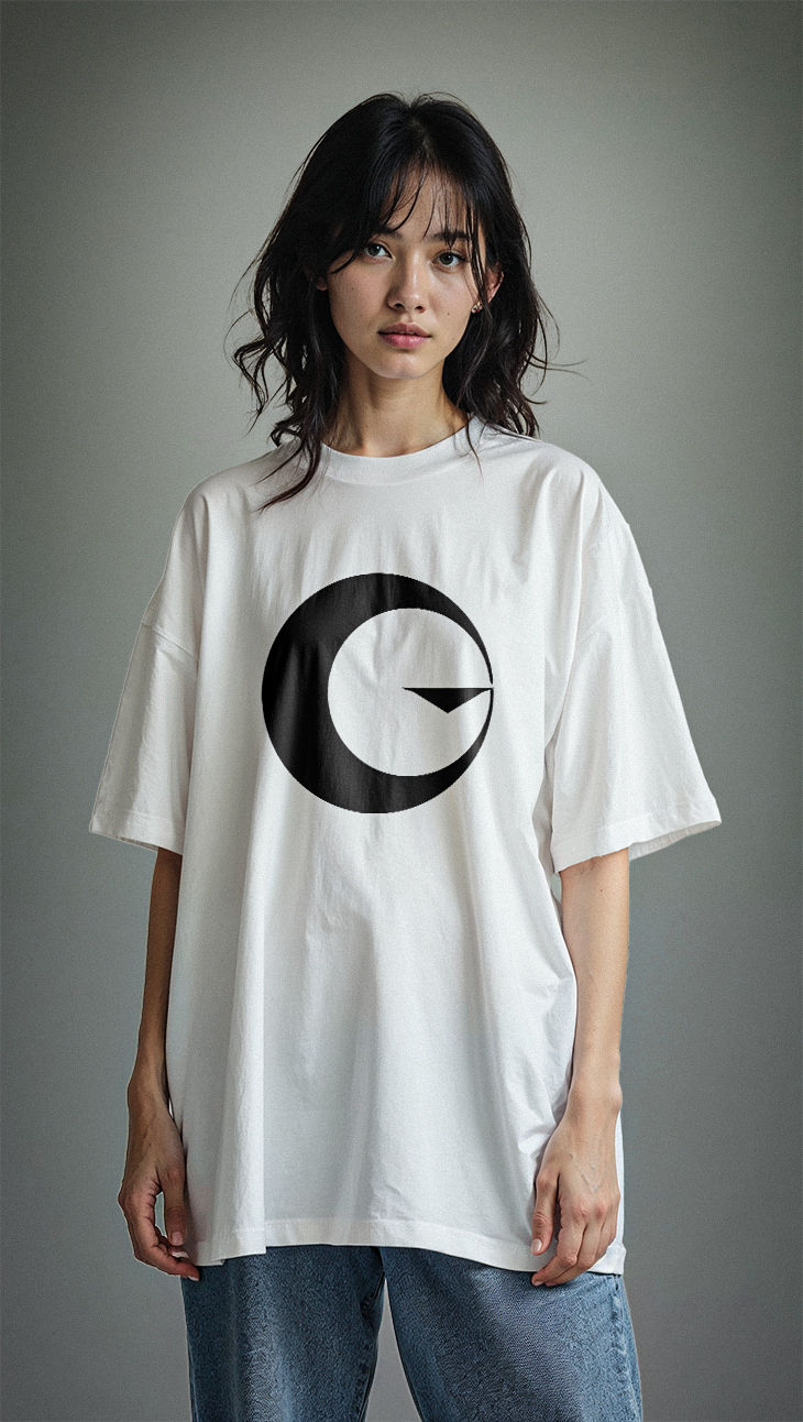 T-shirt Blanc - Logo G classic UNISEXE