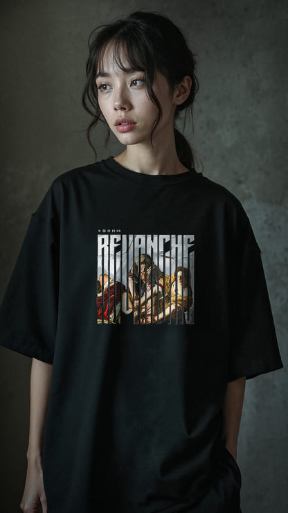 REVANCHE - FRONT AND BACK DESIGN ( T-shirt UNISEXE )