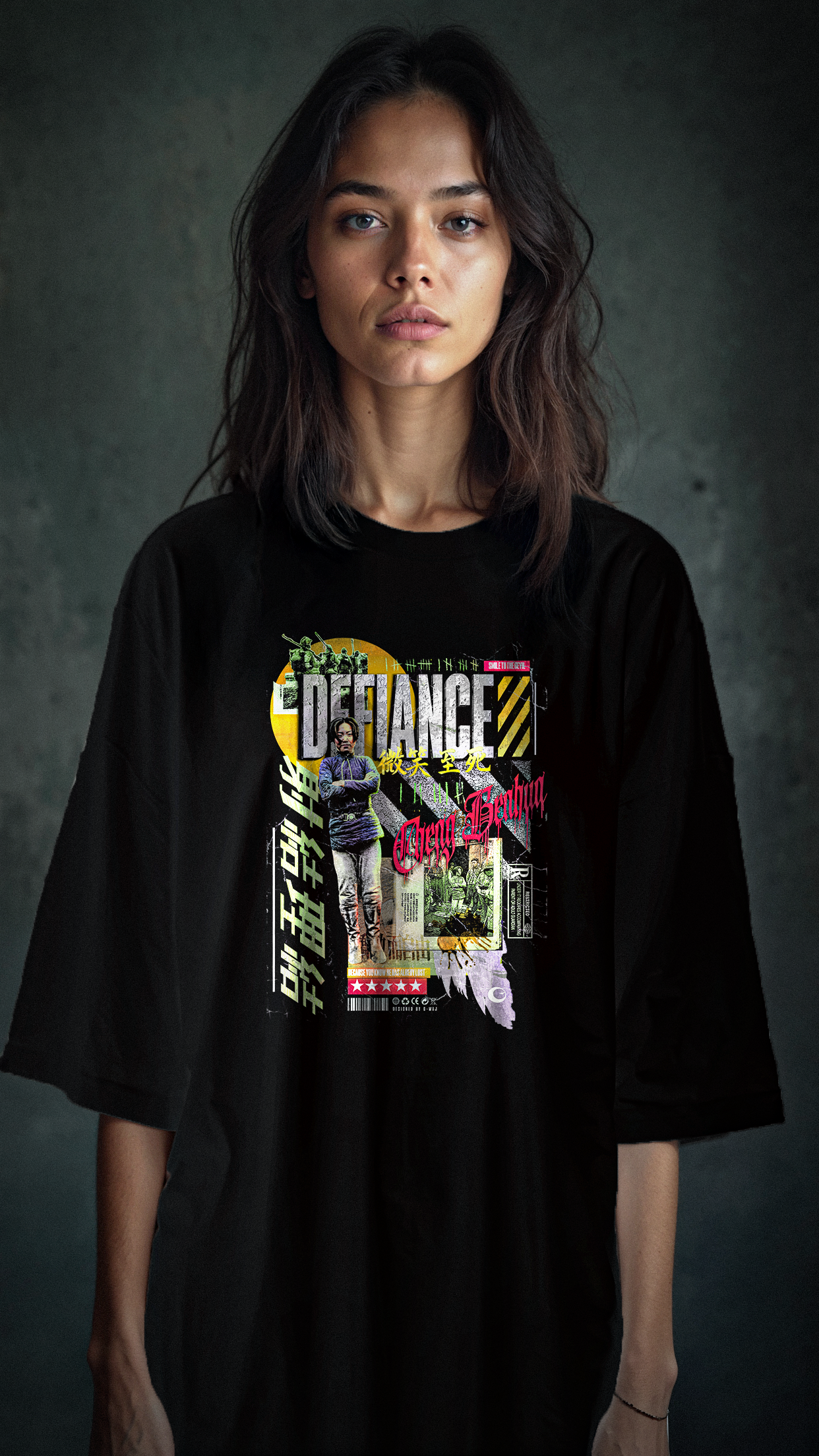 DEFIANCE - YELLOW (T-shirt UNISEXE)