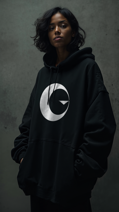 sweat LE CLASSIC big G (UNISEXE BLACK hoodie)