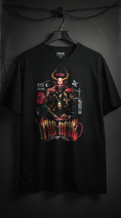 DEVIL- CLASSIC RED  (T-shirt UNISEXE)